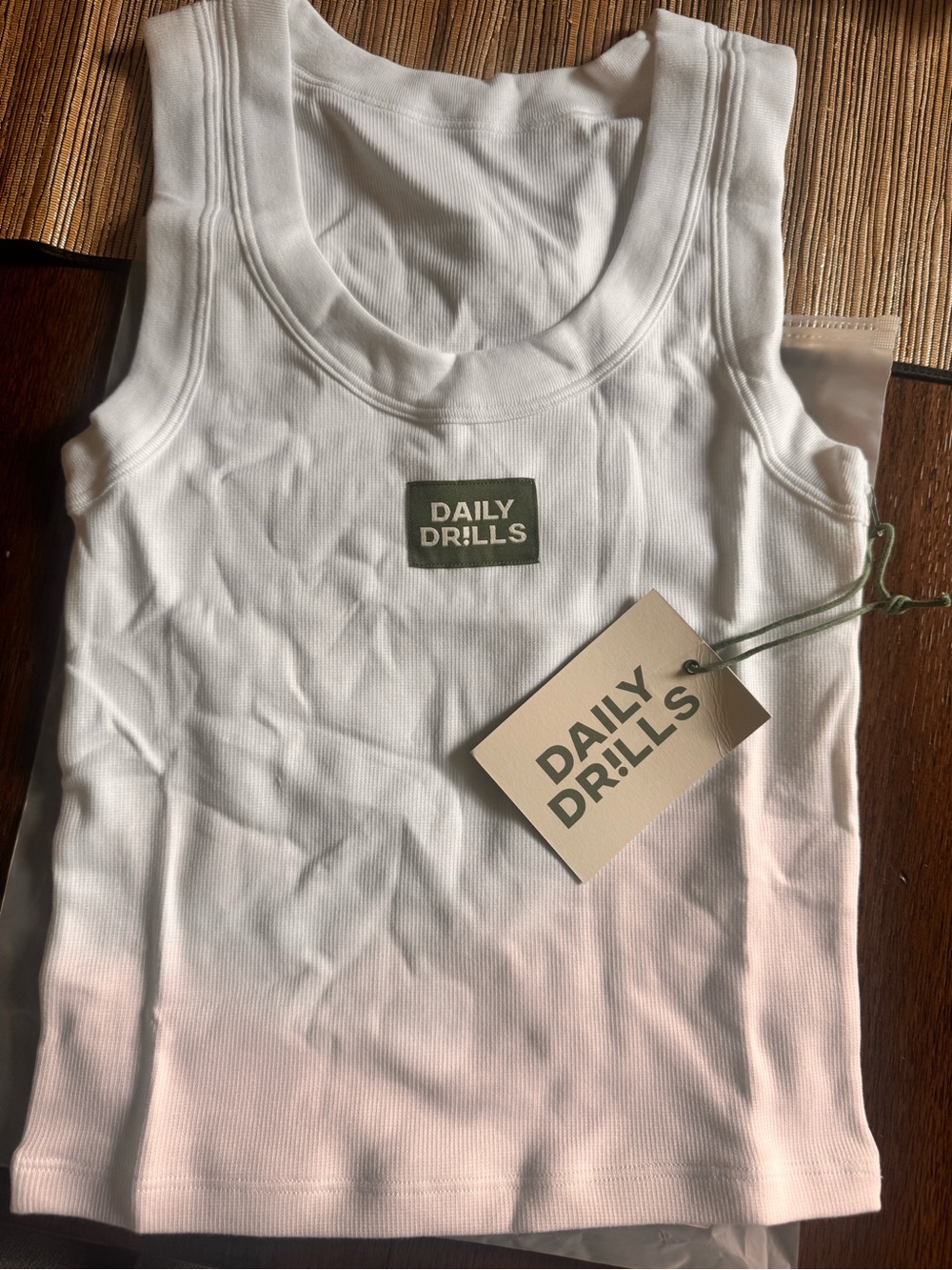 Daily Drills White Tank